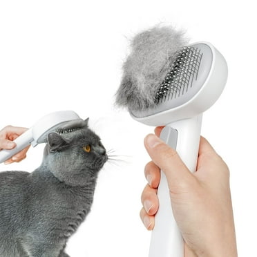 aumuca Cat Brush for Shedding, Cat Brushes for Indoor Cats, Cat Brush for Long or Short Haired Cats, Cat Grooming Brush Cat Comb Removes Loose Fur