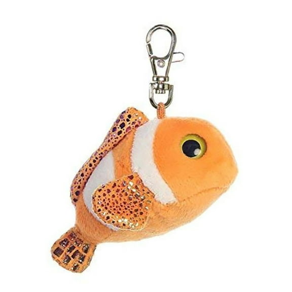 aurora clownee keyclip yoohoo - stuffed animal plush (29209)