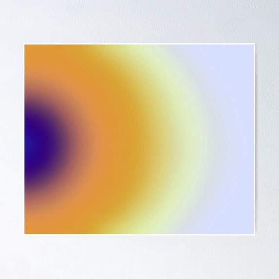 aurora fade gradient design ” 12 UNFRAMED Poster, 24x36 - Walmart.com