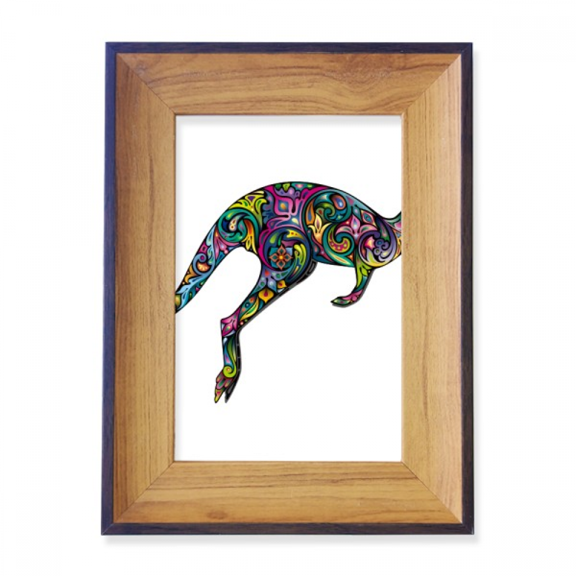 australia colored drawing illustration photo frame exhibition display art desktop painting