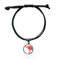 thumbnail image 1 of australia ostrich retro style red illustration bracelet leather wristband black jewelry, 1 of 4