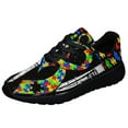 thumbnail image 1 of autism awareness Shoes Sneakers for Women Men Black Size 10.5, 1 of 7