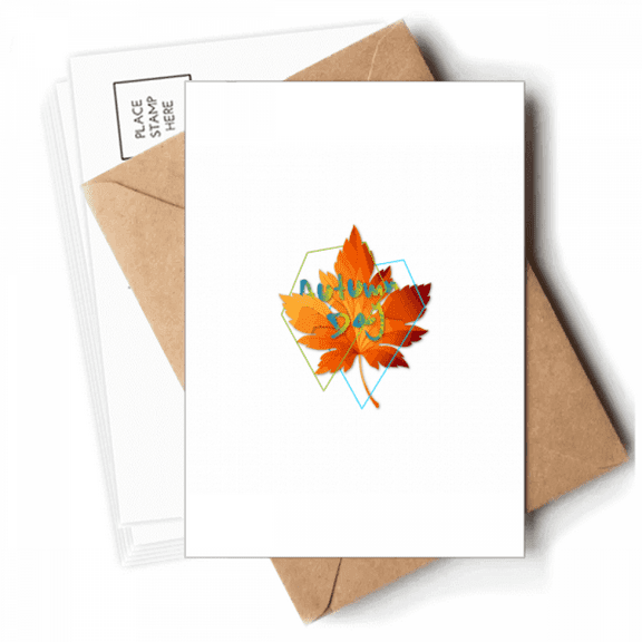 autumn landscape depressed Postcards Envelopes Blank Note Cards Mailing
