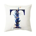autumn pillow covers cases queen white 1pcs throw alphabet decorative
