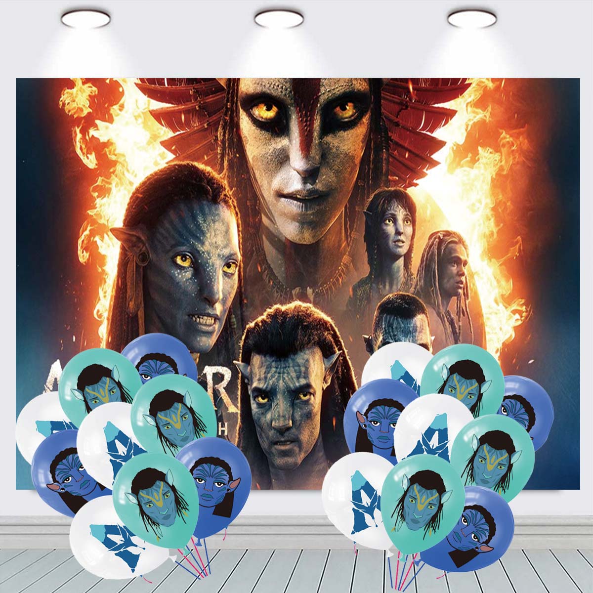 avatar Banner Wall Decor Party Decorations Balloons Taspestry Backdrop ...