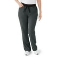 thumbnail image 1 of ave. Coastal Women's Seven Pocket Bootcut Scrub Pant in Charcoal, XXS Tall, 1 of 6