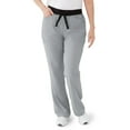 thumbnail image 1 of ave. Coastal Women's Seven Pocket Bootcut Scrub Pant in Gray, XS Tall, 1 of 6