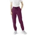 thumbnail image 1 of ave. First Womens Cargo Jogger Pant in Wine, S Tall, 1 of 6