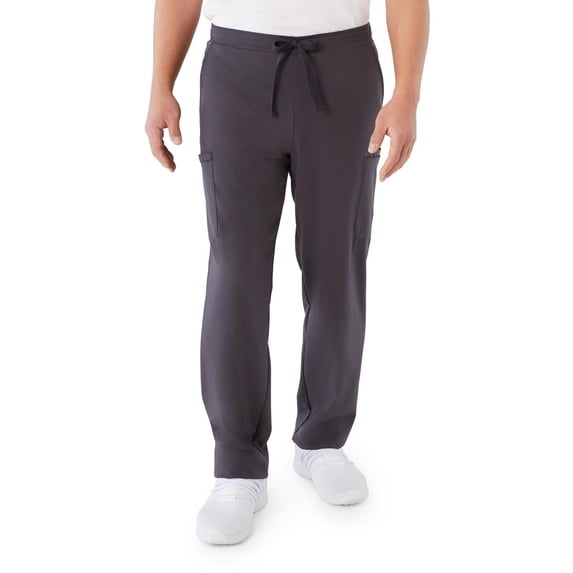 ave. Unisex Clinton Straight Leg Six Pocket Cargo Scrub Pant in Gray, 3XL