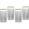 thumbnail image 1 of avenue-gold-rim-highball-set-of-4, 1 of 1