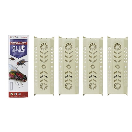 $averPak JT Eaton Stick-A-Fly Trap & Glue Fly Strip Ribbon