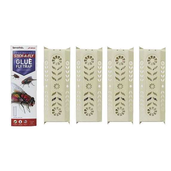 $averPak JT Eaton Stick-A-Fly Trap & Glue Fly Strip Ribbon