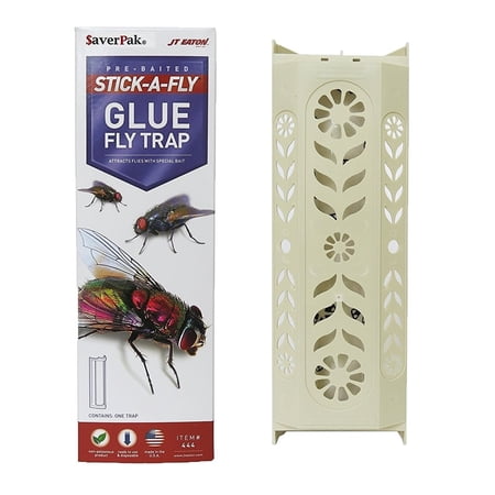$averPak JT Eaton Stick-A-Fly Trap & Glue Fly Strip Ribbon