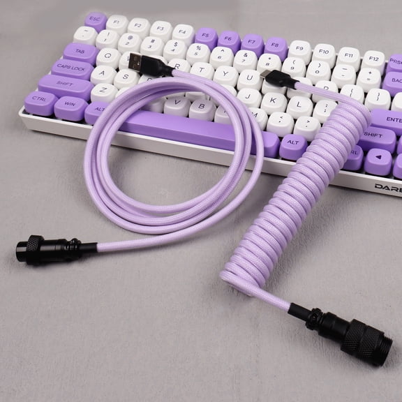 aviator Cable Usb c Gx16 Keyboard Cable Coiled Custom aviator Connector With Color Keyboard Coil Usb c Cable
