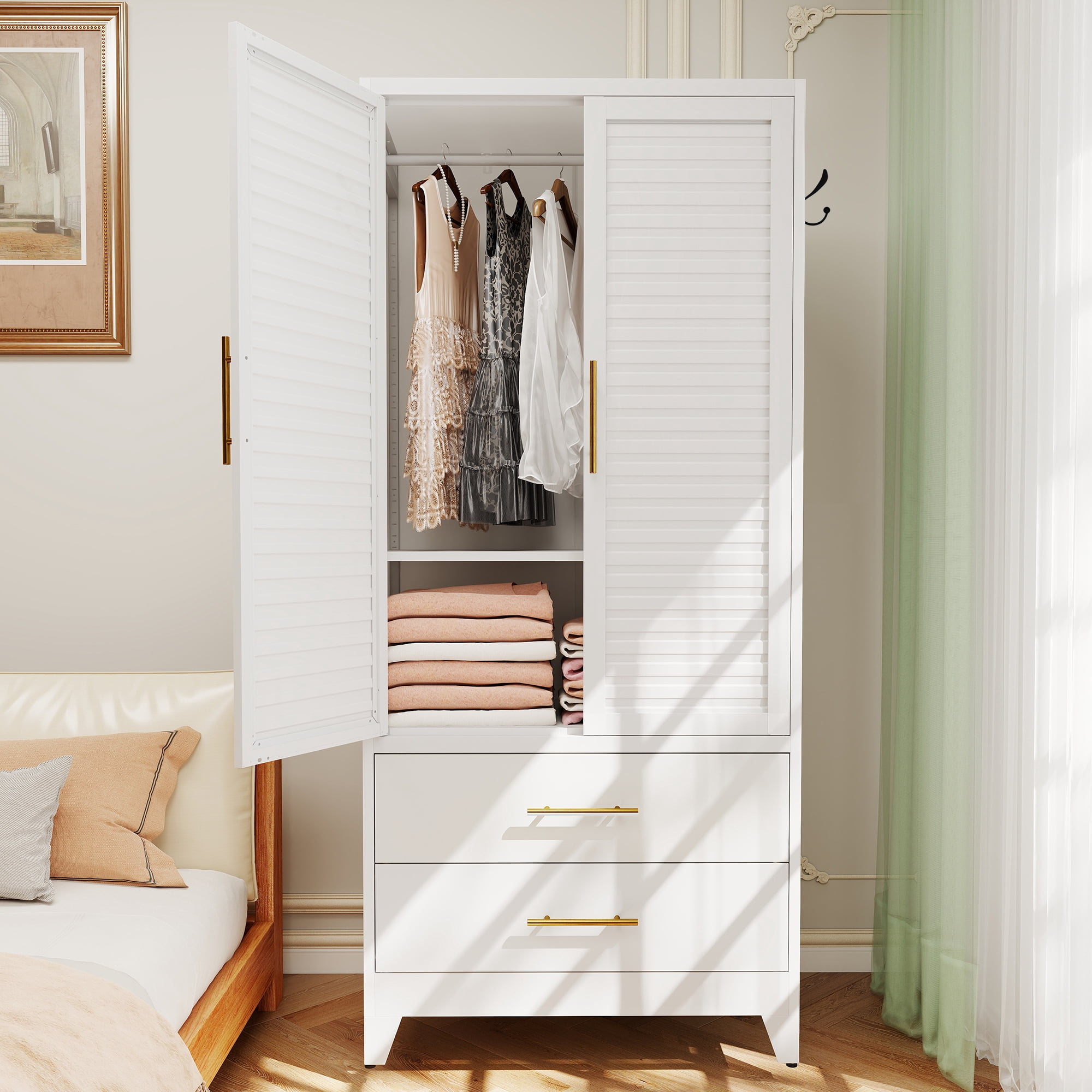 avobird 20 Inch Cabinet(White)