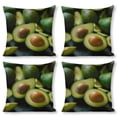 thumbnail image 1 of avocado linen throw pillowcase decoration pillowcase gifting preferred 20x20 inch cushion cover 4 sets sofa pillowcase sofa bedroom living room car, 1 of 8