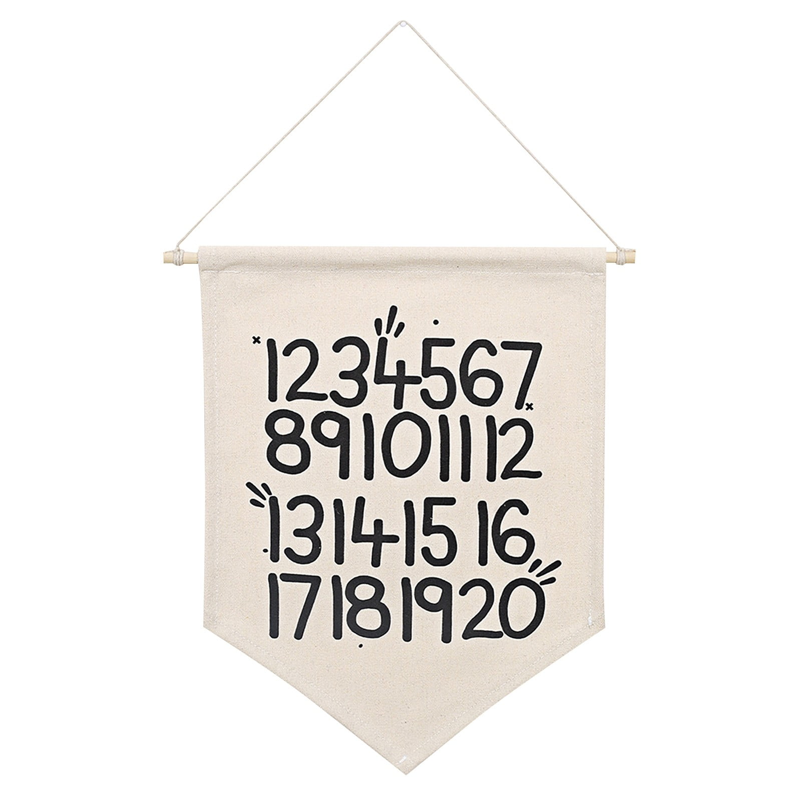 awaswae Hanging Wall Canvas Banner And Wall Decor Alphabet Hanging Wall
