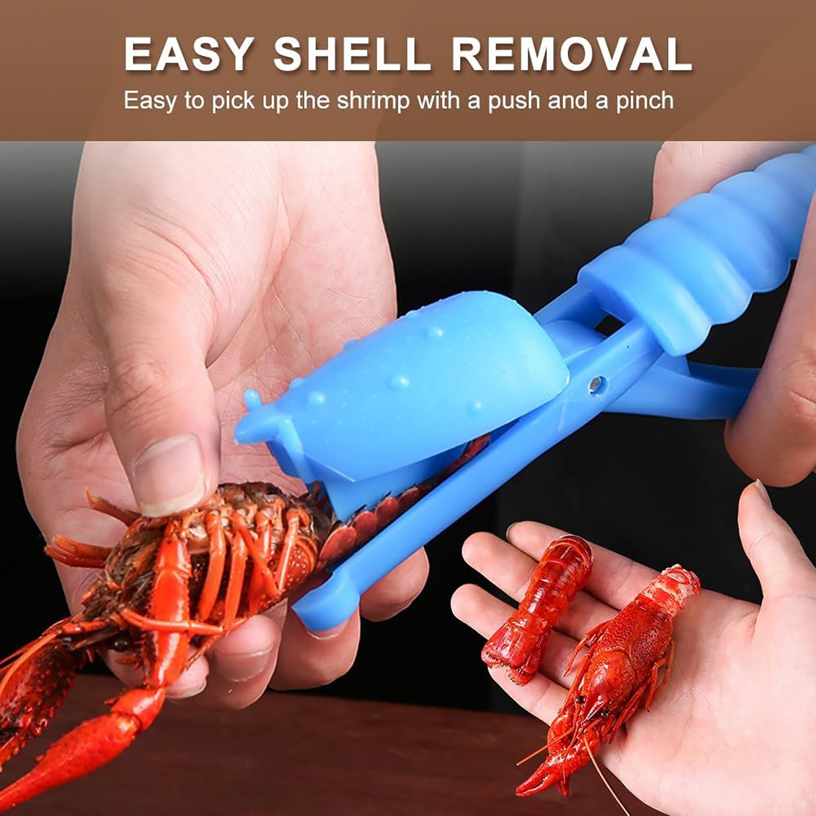 awfish Sheller, Crab Peeler For Cooked Shrimp Tails - Shell Remover ...