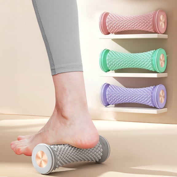 awjaisca Foot Massage Roller Plantar Fasciitis Pain Relief Deep Tissue Sore Muscles Relaxation Physical Therapy Foot Massage Tool