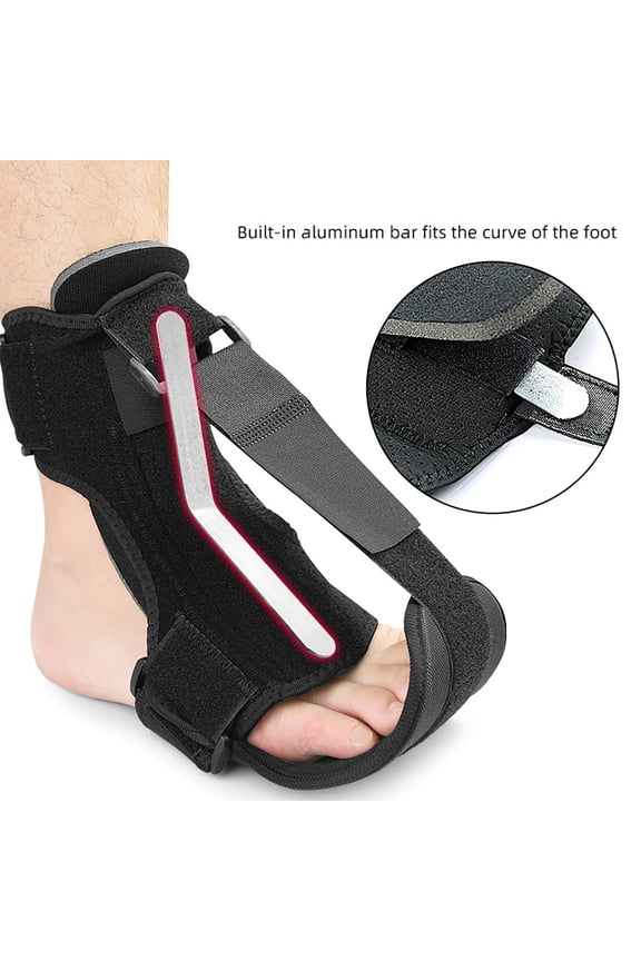Plantar Fasciitis Night Splint Adjustable Breathable Women Men Adults Ankle Arch Support Stretch Boot Tendonitis Relief Sleeping Foot Drop Brace