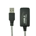 thumbnail image 1 of axGear 15Ft USB 2.0 Extension AA Booster Cable For Printer Webcam Keyboard Mouse 5M, 1 of 5