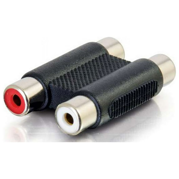 axGear 2 RCA Female to Female F/F Video Connector Converter Adapter for TV DVD HDTV