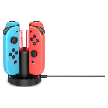 axGear 4in1 Joycon Charging Dock Controller Charger For Nintendo Switch Game Station