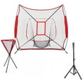 thumbnail image 1 of axGear Baseball Net Softball Hitting Pitching Backstop Practice Batting Tee Carrier, 1 of 9