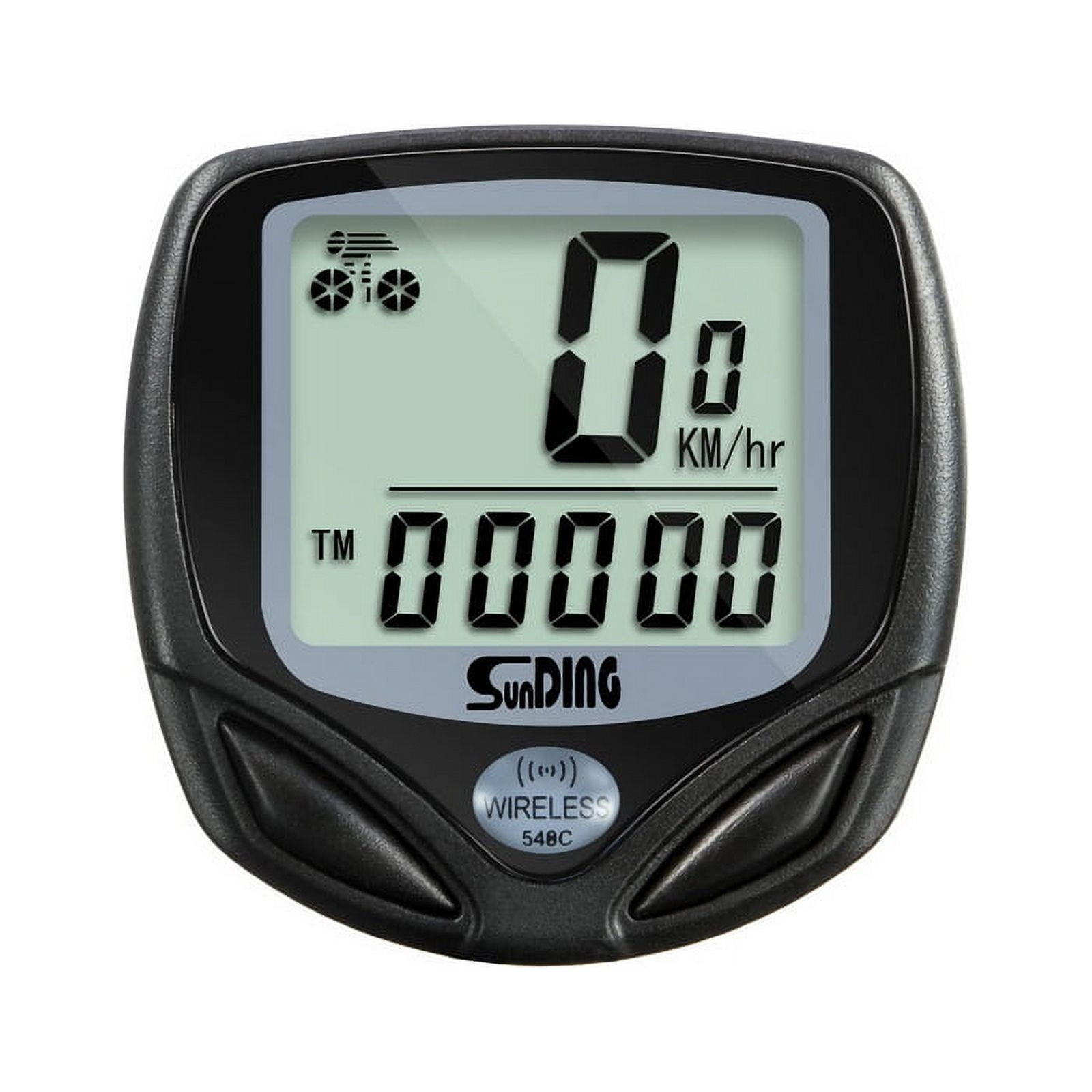axGear Bike Speedometer LCD Wireless Bicycle Computer Odometer Cadence ...