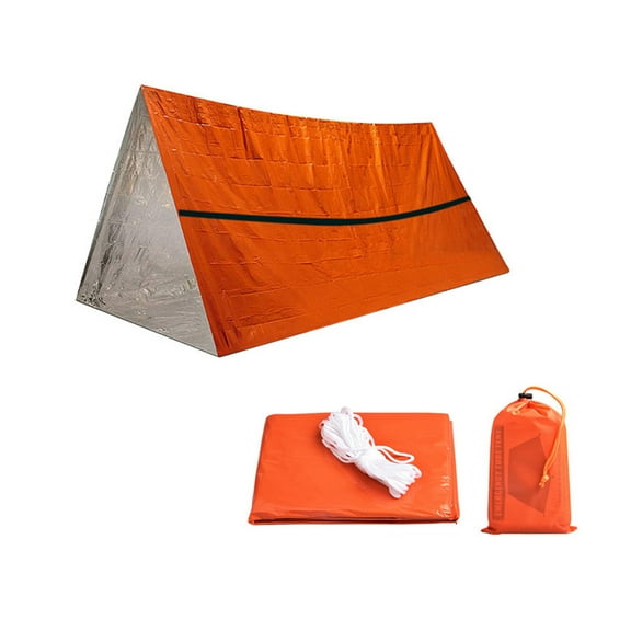 axGear Emergency Blanket Sleeping Bag Survival Bivy Space Outdoor Hiking Camping Gear