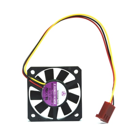 axGear Fan 40x40x10mm 4x4x1cm Mini Small Fan 3Pin Power 5V 40mm 4cm