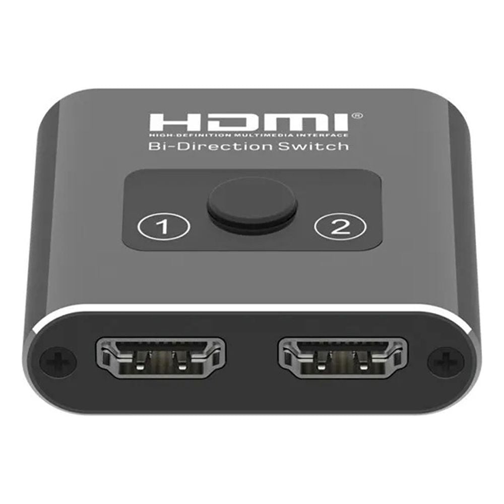 axGear HDMI Splitter / Switch 2 Port Bi- direction 4K Ultra HD 1 in 2 ...