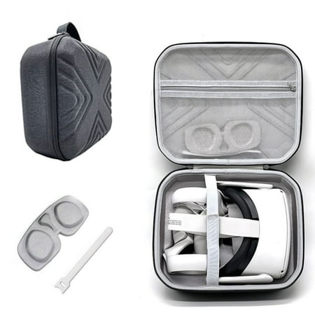 axGear Hard Carrying Case for Oculus Quest 2 VR Gaming Headset and Controller