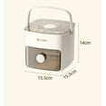 thumbnail image 1 of axGear Ice Cube Maker Box Portable Storage Tray with Cover, 1 of 8