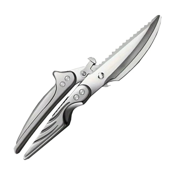 axGear Kitchen Scissors Heavy Duty Shears Ultra Sharp Stainless Steel Multifunction Cut