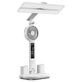 thumbnail image 1 of axGear LED Desk Lamp USB Dimmable Touch with Calendar Clock Mini Fan Table Night Light, 1 of 9