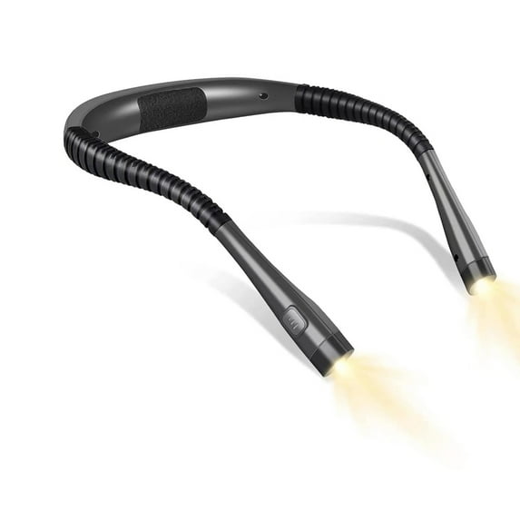 axGear LED Light Neck USB Rechargeable for Work Reading Camping