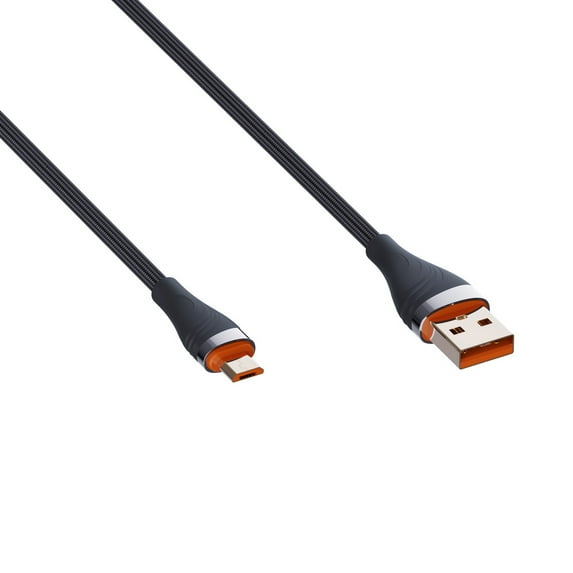 axGear Micro USB Fast Charging Data Sync Cable Nylon Braided 6.5Ft 2M MicroUSB