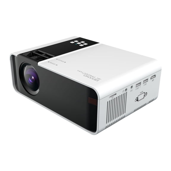 axGear Mini Projector 1080P HD Supported 4500 Lux Portable Video Projector