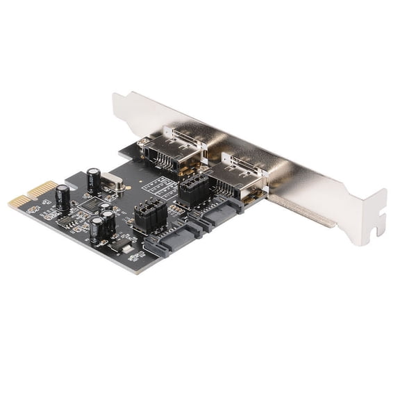 axGear PCI-e PCI Express Controller Card IDE SATA eSATA Internal External Raid Adapter
