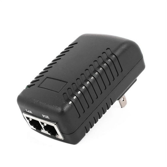 axGear POE Injector 1-Ports with Power Over Ethernet Adapter New