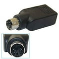 thumbnail image 1 of axGear PS2 Male to USB Female Mouse Converter Connector Coupler Adapter Black, 1 of 1