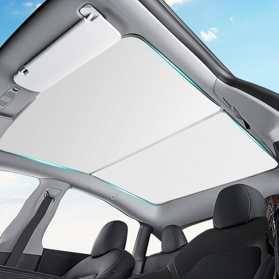 axGear Roof Sunshade for Tesla Model Y Upgraded Glass Roof UV Reflection Cover