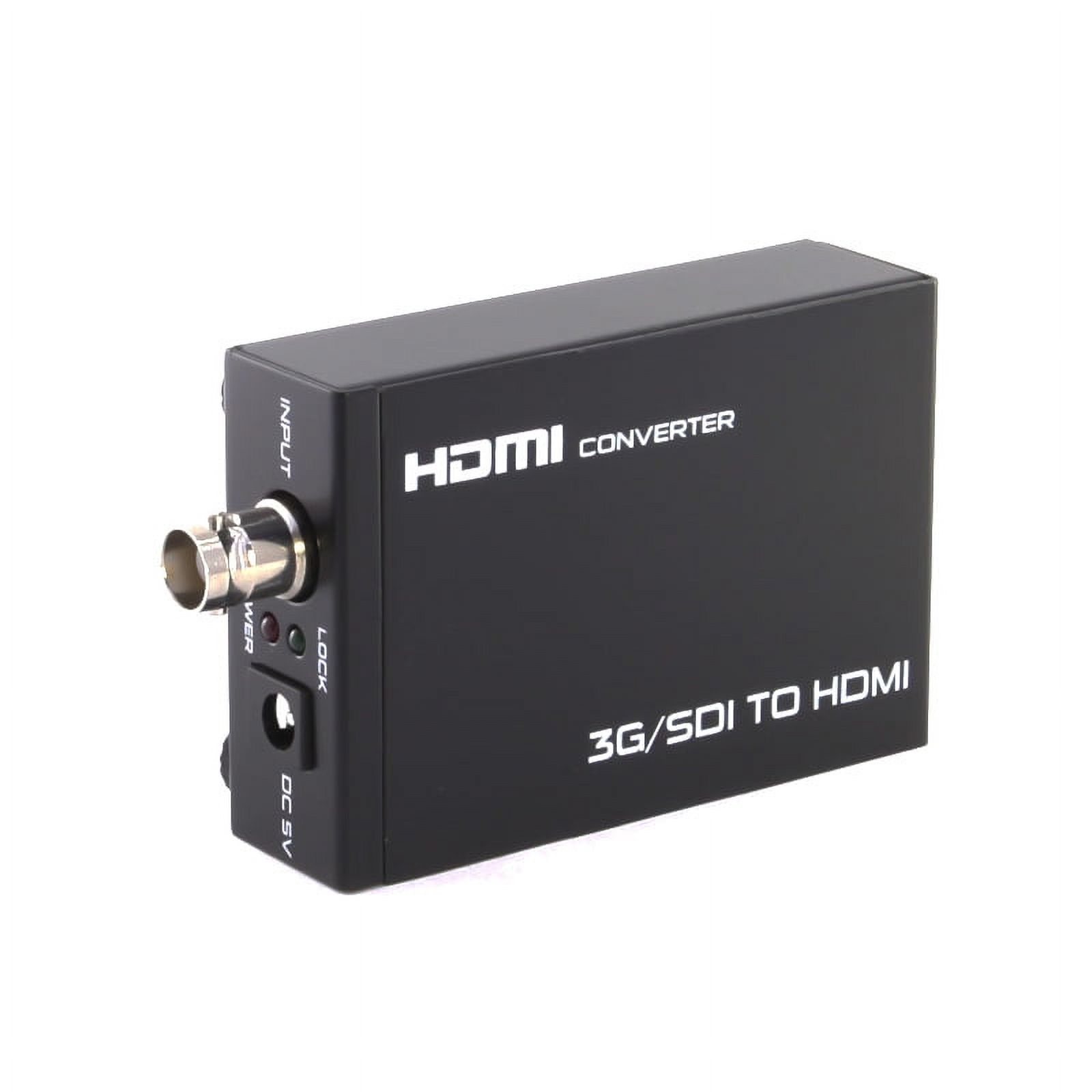 AxGear HDMI To SDI Converter – 3G Adapter For 1080P Video & Audio Signal Conversion
