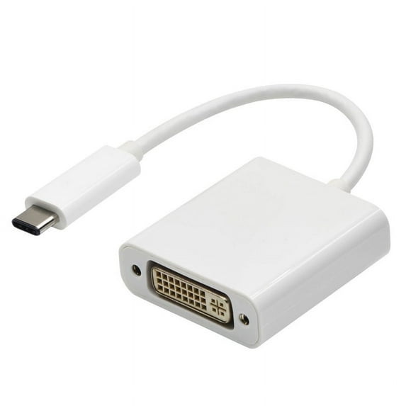 axGear USB-C USB 3.1 Type-C to DVI Video Converter 4K HDTV Adapter Cable Connector