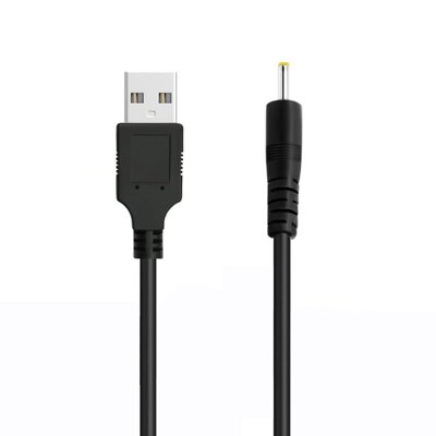 axGear USB To DC DC Barrel Jack Power Cable Adapter Wire Connector 2.5 x 0.7mm