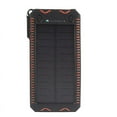 thumbnail image 1 of axGear Waterproof 12000 mAh Portable Solar Charger Dual USB Battery Power Bank LED, 1 of 9