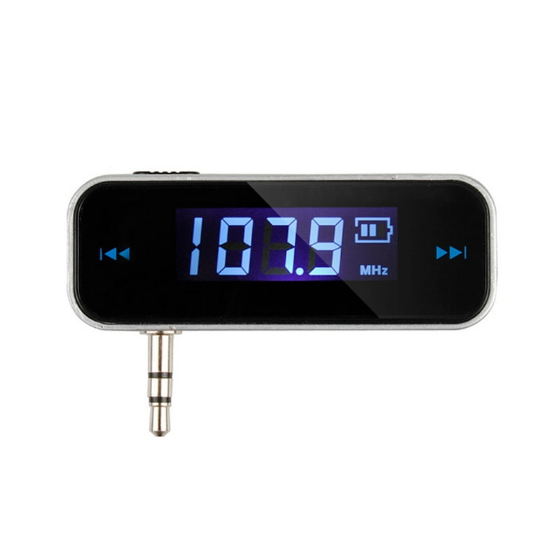 axGear Wireless 3.5mm FM Transmitter For Car Aux MP3 MP4 IPOD iPhone Hands  Free 