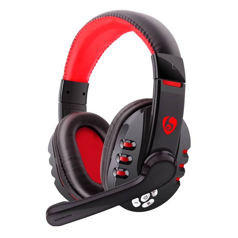 Gaming Headset Bluetooth Headphone w/ Mic for Smart Phones - Walmart.com