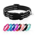 thumbnail image 1 of azuza Reflective Dog Collar Super Soft Neoprene Padded Dog Collars with ID Tag Ring for Small Medium Large Dogs, 1 of 7